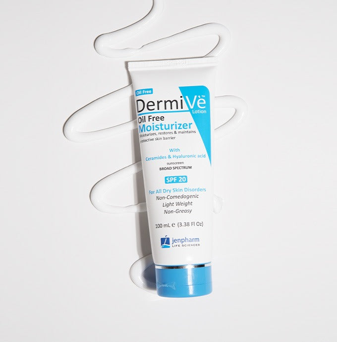 Dermive Oil-Free Moisturizer 100ml – Lightweight Hydration for Oily, Combination & Sensitive Skin