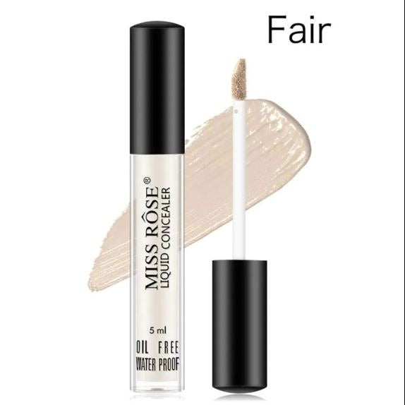 Miss Rose 3-in-1 Makeup Deal – Silk Foundation, Concealer & Beauty Blender for Flawless Coverage